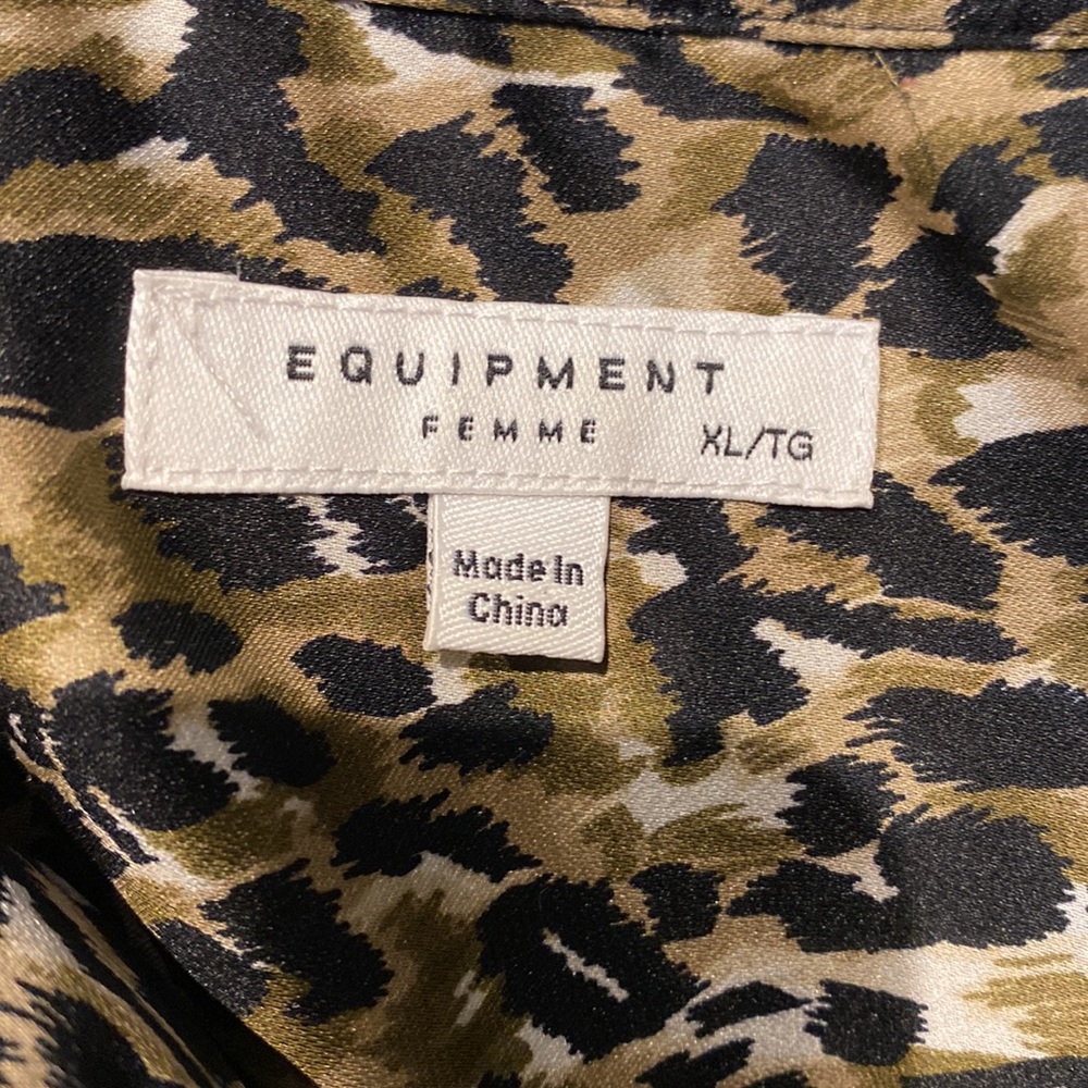 EUC Equipment maxi shirt dress - Picture 5 of 5